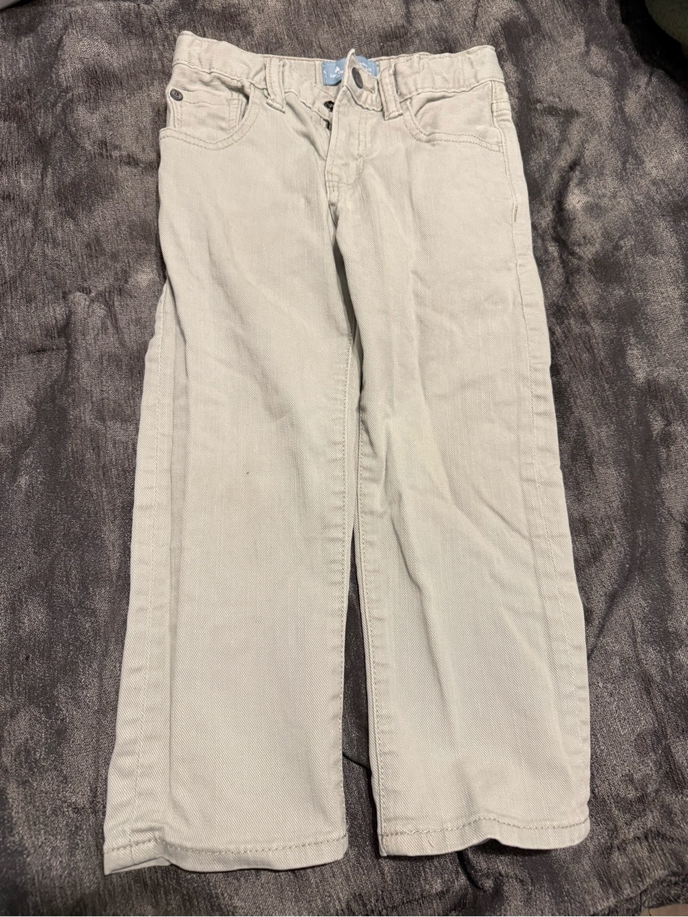 babyGap Boys Light Grey Straight Jeans Adjustable Waist Toddler Size 3T 3 YRS